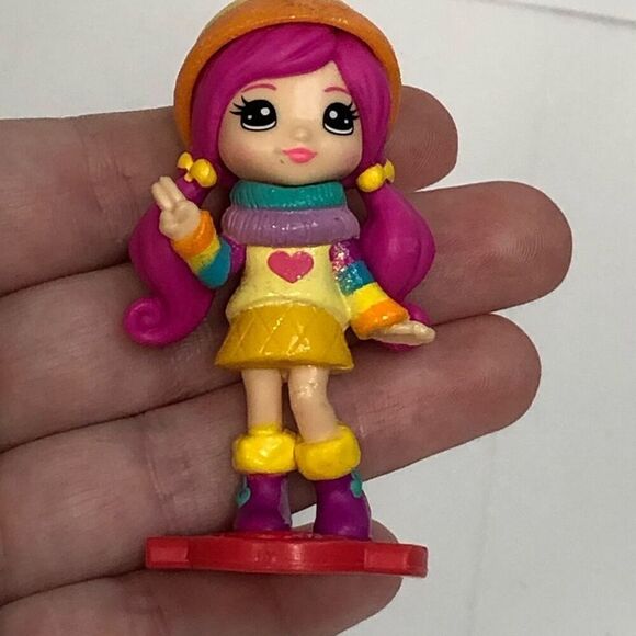 spin master party popteenies replacement action figure hat pigtails rainbow - Picture 5 of 6